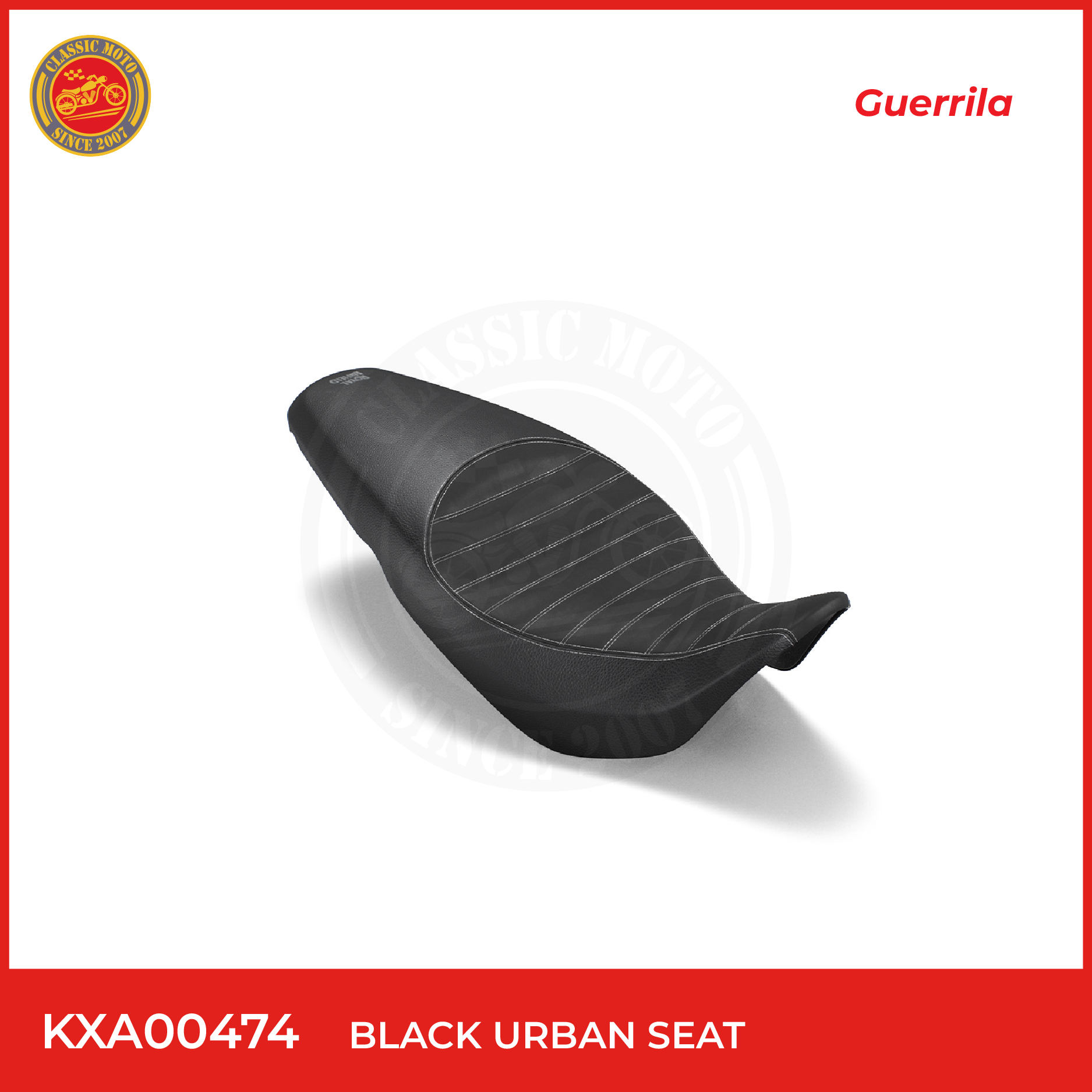 BLACK URBAN SEAT     