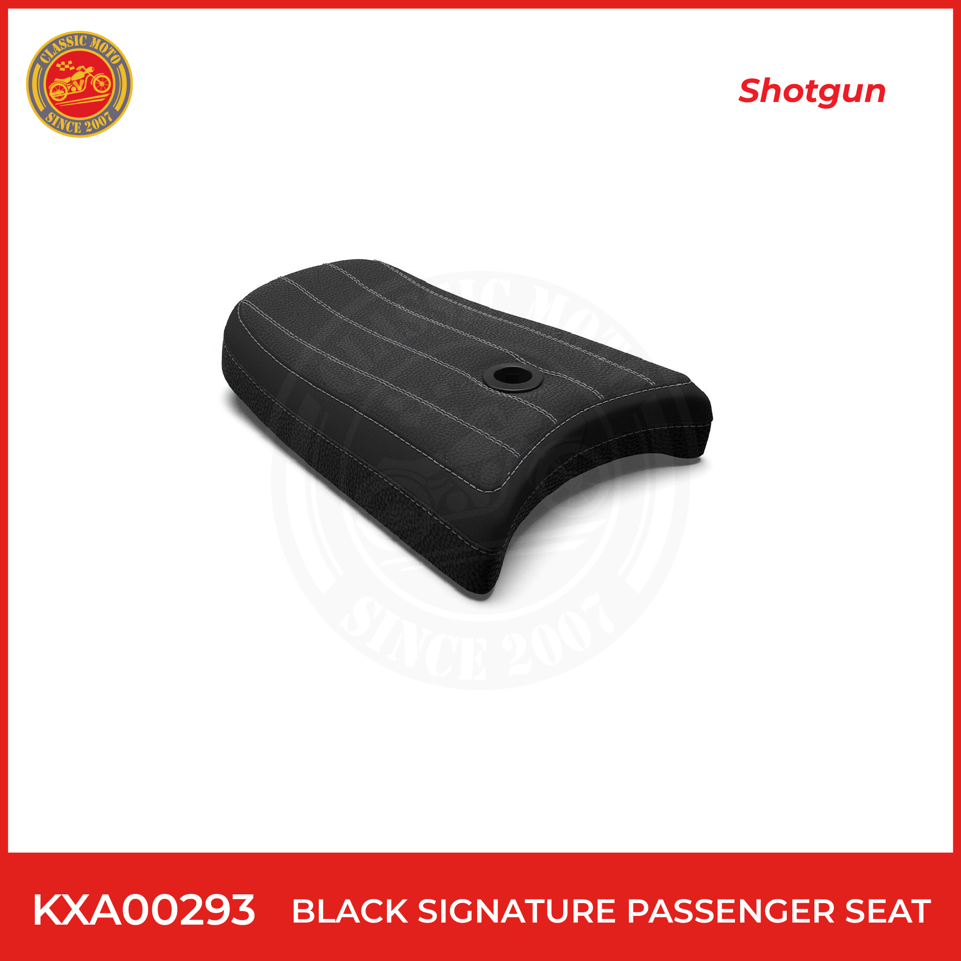BLACK SIGNATURE PASSENGER SEAT 
