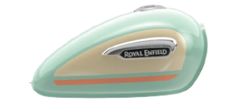 mat green royal enfield